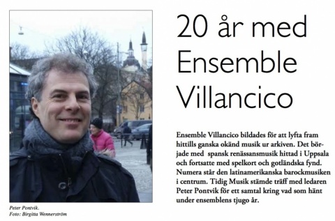 Villancico 20 år artikel i TM